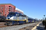 Amtrak California F59PHI # 2007 pushing Train # 712 out of EMY-next stop is Richmond BART Sta 